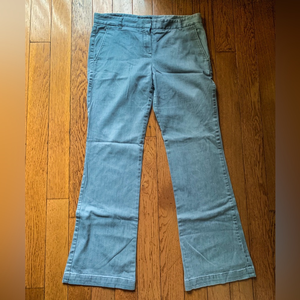 Theory Low Rise Flare Bootcut Denim Jeans Size 12